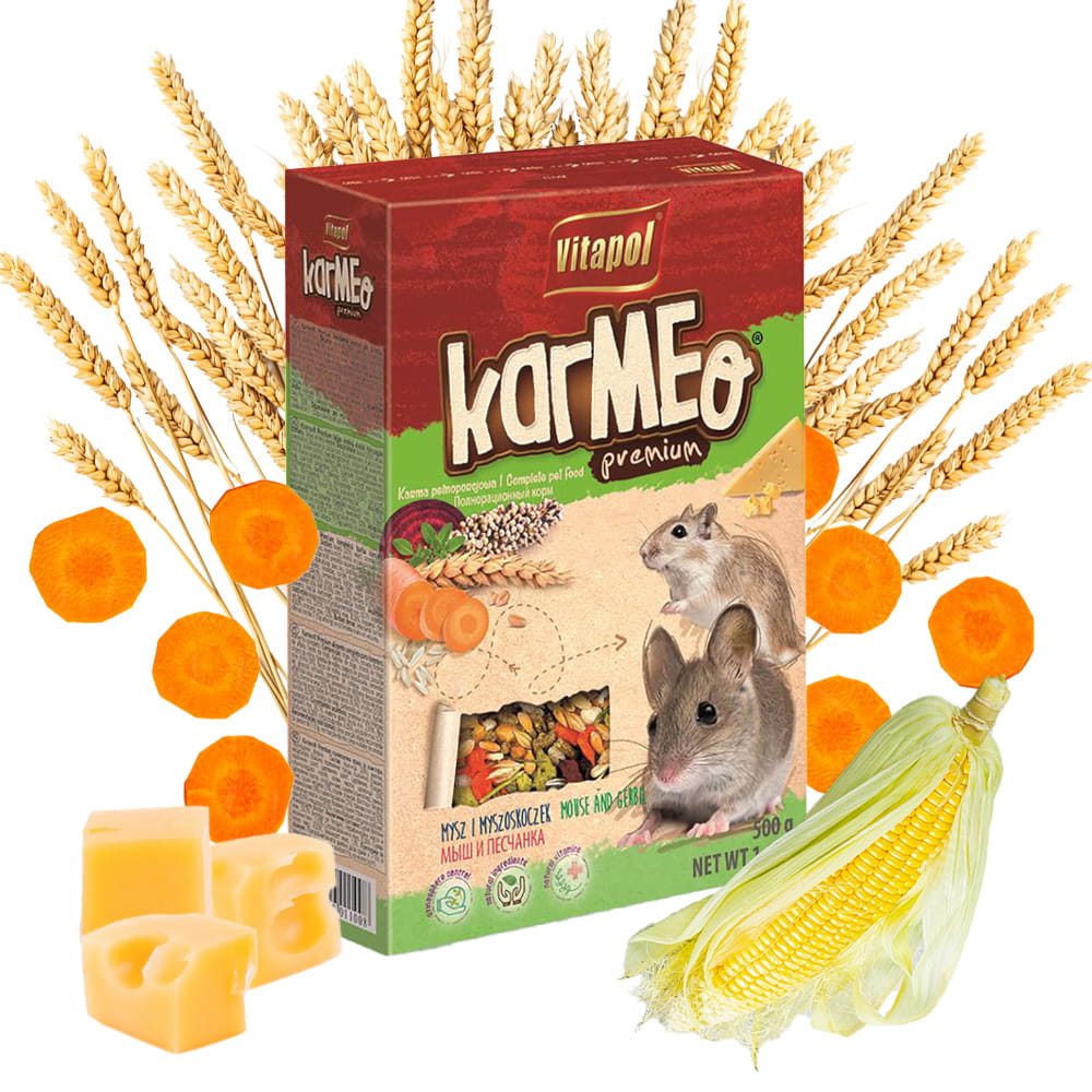 Vitapol Karmeo Karma pełnoporcjowa Mysz Myszoskoczek 500g